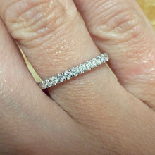 Load image into Gallery viewer, White Gold Diamond Band - Product Code - G896
