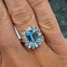 Load image into Gallery viewer, Blue Topaz Ring - Product Code - H296
