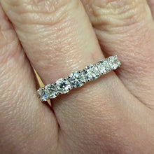 Load image into Gallery viewer, 1.09ct Round Brilliant Lab Diamond Band - Product Code - LB46
