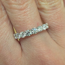 Load image into Gallery viewer, 1.09ct Round Brilliant Lab Diamond Band - Product Code - LB46
