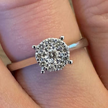 Load image into Gallery viewer, Diamond Cluster Ring - Product Code - G808
