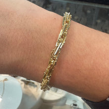 Load image into Gallery viewer, Yellow Gold Designer Bracelet - Product Code - VX438

