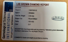 Load image into Gallery viewer, 2.54ct Round Lab Diamond Band - Product Code - LB49
