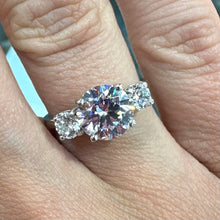 Load image into Gallery viewer, White Gold Stone Set Ring - Product Code - H245
