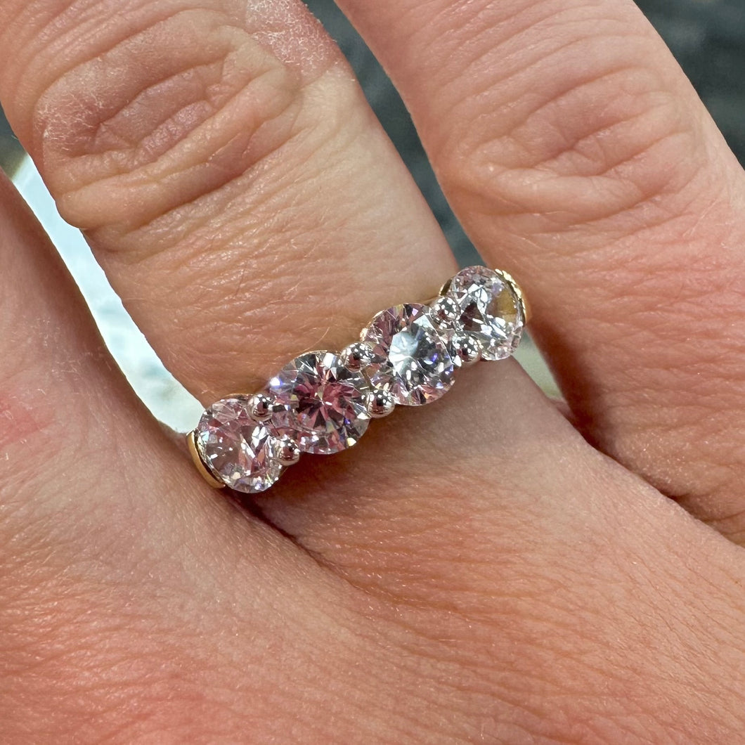 Stone Set Band Ring - Product Code - VX771