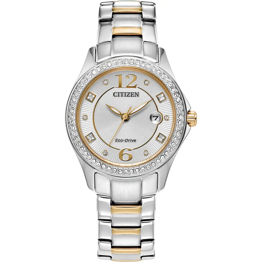 Citizen Eco-Drive, Ladies, Silhouette Crystal Watch - Product Code - FE1146-71A