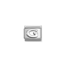 Load image into Gallery viewer, Nomination Composable Classic Link Silver Initials
