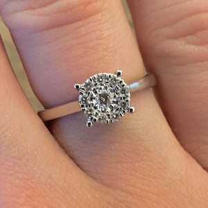 Diamond Cluster Ring - Product Code - G808