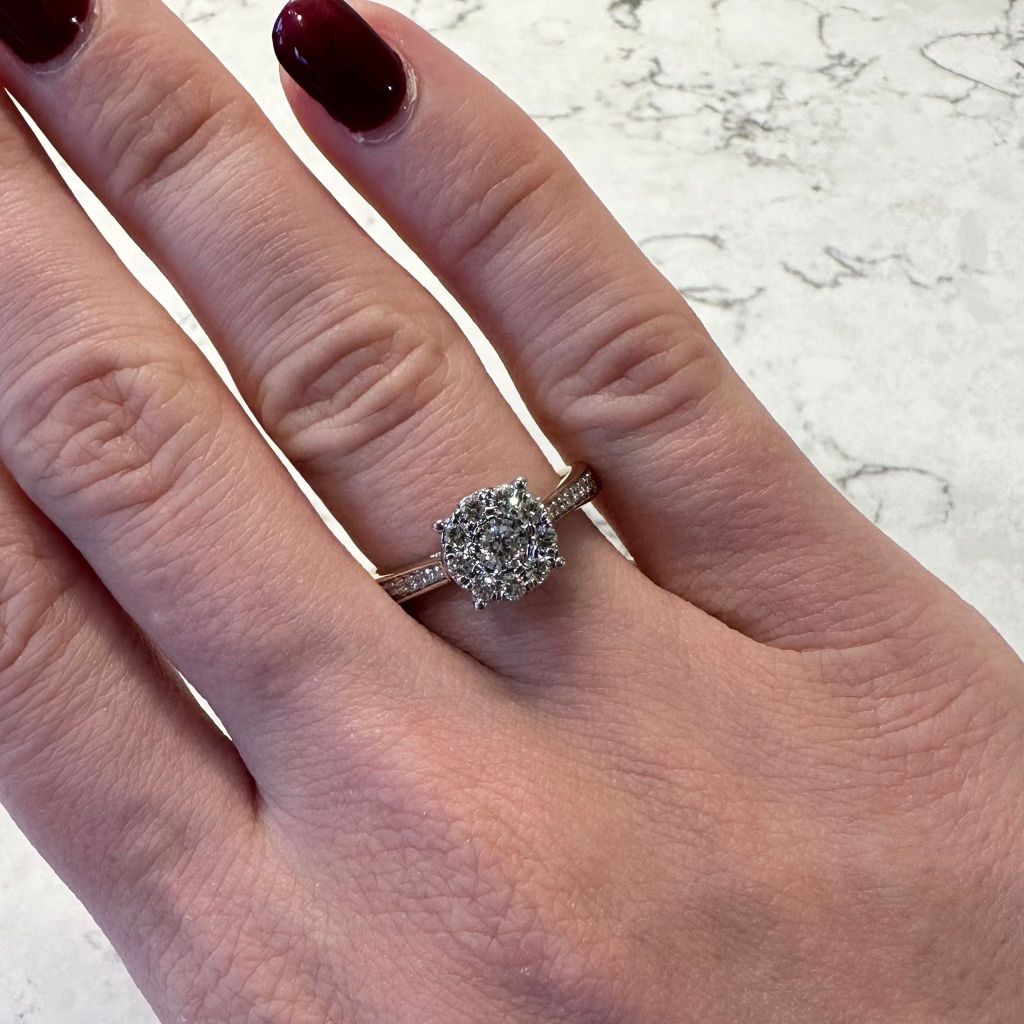 Beautiful Half Carat Diamond Ring Product Code G825