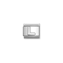 Load image into Gallery viewer, Nomination Composable Classic Link Silver Initials
