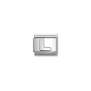 Nomination Composable Classic Link Silver Initials