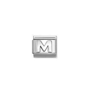 Nomination Composable Silver Initial charms | A - Z Available Here | CLICK HERE FOR ALL LETTERS