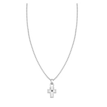 Load image into Gallery viewer, Nomination Manvision Necklace, Cross Pendant with CZ - Product Code - 133005 007
