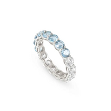 Load image into Gallery viewer, NOMINATION CHIC&amp;CHARM JOYFUL ED RING, WHITE AND BLUE STONES
