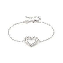 Load image into Gallery viewer, Nomination Lovecloud Bracelet, Heart with CZ - Product Code - 240502 009

