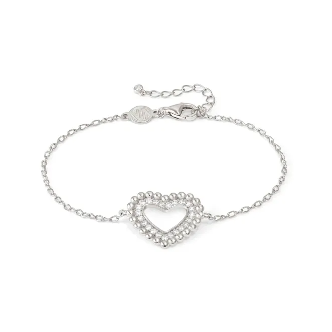 Nomination Lovecloud Bracelet, Heart with CZ - Product Code - 240502 009