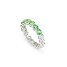 Load image into Gallery viewer, NOMINATION CHIC&amp;CHARM JOYFUL ED RING, WHITE AND GREEN STONES
