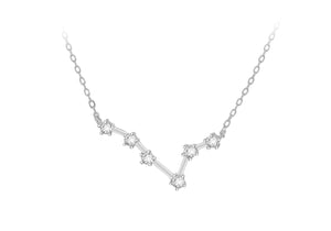 Pisces Stone Set Pendant & Chain - Product Code - 8.19.8730