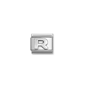 Nomination Composable Silver Initial charms | A - Z Available Here | CLICK HERE FOR ALL LETTERS