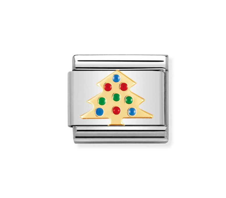 Nomination Gold Christmas Tree Link - Product Code - 030225 03