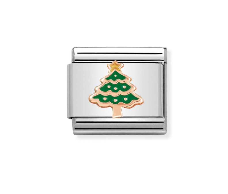 Nomination Rose Gold Christmas Tree Charm - Product Code - 430203 05