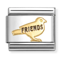 Load image into Gallery viewer, Nomination Gold Bird with Friend - Product Code - 030285 72
