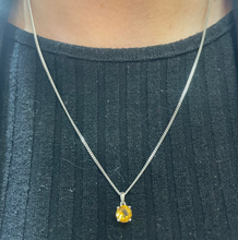 Load image into Gallery viewer, Citrine Pendant &amp; Chain - Product Code - A556
