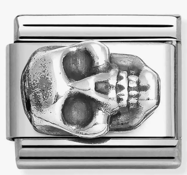 Nomination Silver Skull Charm - Product Code - 330101/65