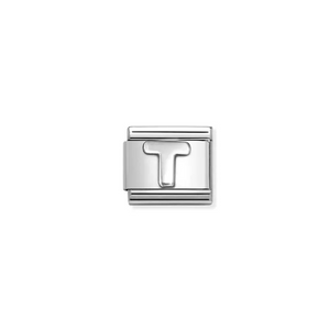 Nomination Composable Silver Initial charms | A - Z Available Here | CLICK HERE FOR ALL LETTERS