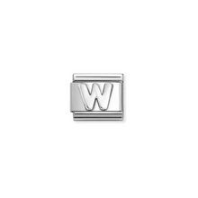 Load image into Gallery viewer, Nomination Composable Silver Initial charms | A - Z Available Here | CLICK HERE FOR ALL LETTERS
