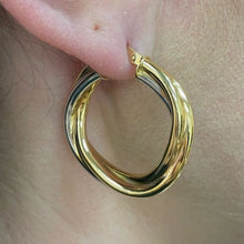 Load image into Gallery viewer, Designer Intertwining Three Colour Earrings - Product Code - VX135
