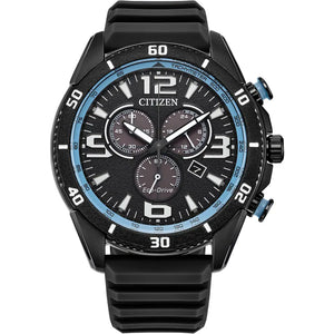 Men's Eco Drive, Sport Chronograph Strap Watch - Product Code - AT2587-02E