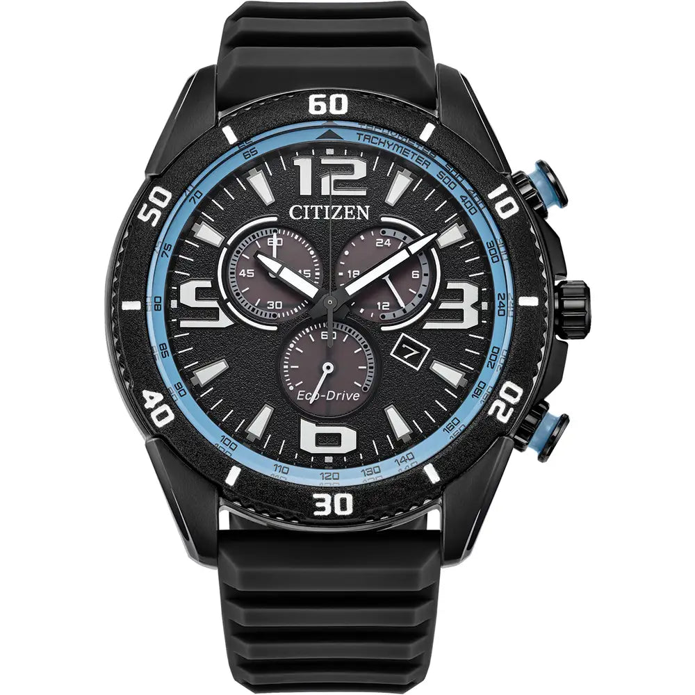 Men's Eco Drive, Sport Chronograph Strap Watch - Product Code - AT2587-02E