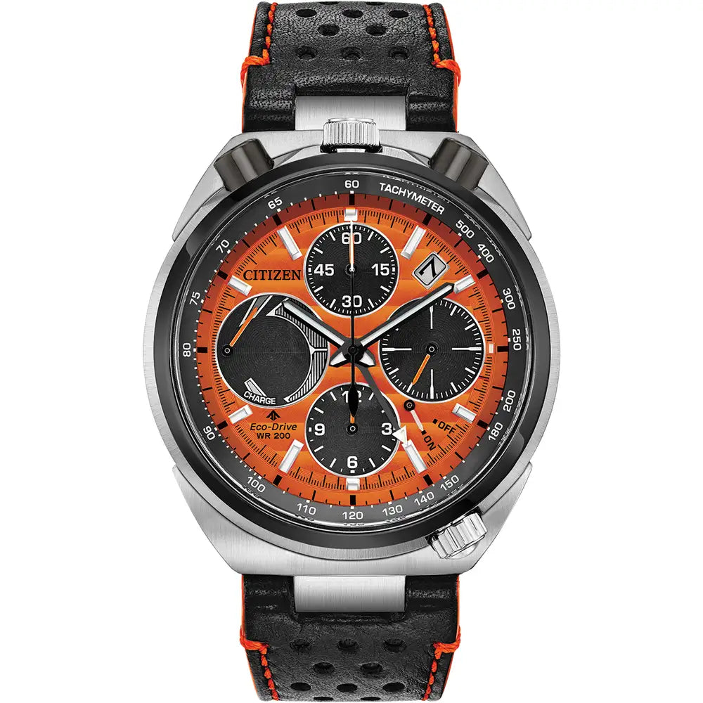 Promaster Bullhead Racing Chronograph, LIMITED EDITION, Eco Drive Strap Watch - Product Code - AV0074-05X