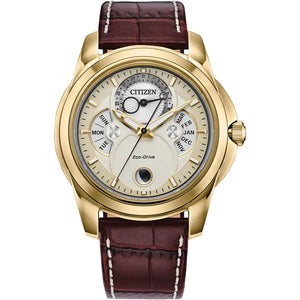 Calendrier Moonphase, Eco Drive Strap Watch - Product Code - BU0082-06P