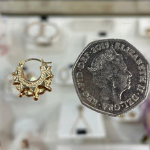 Load image into Gallery viewer, Yellow Gold Creoles - Product Code - VX100
