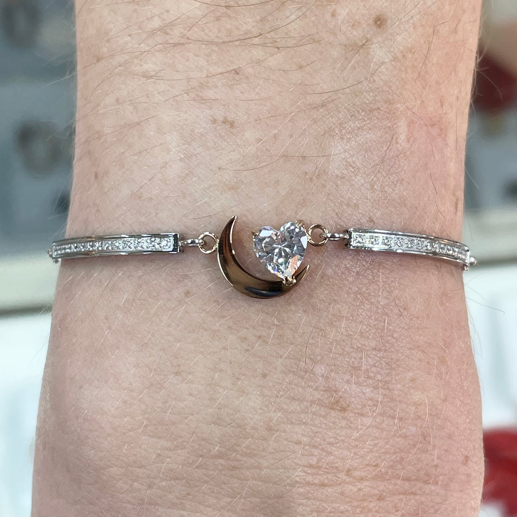 Nomination Rose Moon Bracelet with Stone
