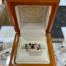 Load image into Gallery viewer, Ruby &amp; Diamond Ring - Product Code - A886
