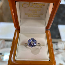 Load image into Gallery viewer, Tanzanite &amp; Diamond Ring - Product Code - A638

