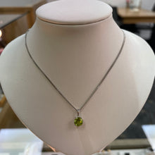 Load image into Gallery viewer, Peridot Pendant &amp; Chain - Product Code - A229
