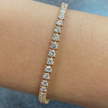 Load and play video in Gallery viewer, Five Carat Lab Diamond Bracelet - Product Code - LB2

