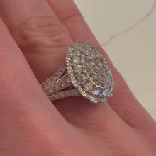 Load and play video in Gallery viewer, Two Carat Diamond Designer Ring - Product Code - G915
