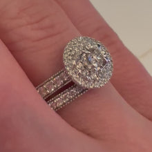 Load and play video in Gallery viewer, One Carat Diamond Bridal Set - Product Code - G927
