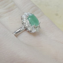 Load and play video in Gallery viewer, Emerald &amp; Diamond Ring - Product Code - G846
