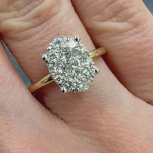 Load and play video in Gallery viewer, Designer Natural Diamond Ring - Product Code - C341

