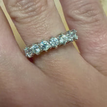 Load and play video in Gallery viewer, Stone Set Band Ring - Product Code - H249
