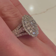 Load and play video in Gallery viewer, Two Carat Diamond Designer Ring - Product Code - G915
