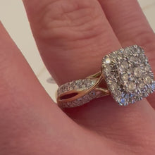 Load and play video in Gallery viewer, One Carat Diamond Designer Ring - Product Code - G918
