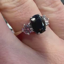 Load and play video in Gallery viewer, Sapphire Ring - Product Code - H53
