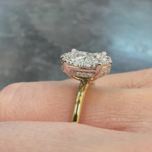 Load and play video in Gallery viewer, Designer Natural Diamond Ring - Product Code - C341
